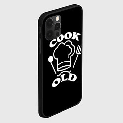 Чехол для iPhone 12 Pro Max Cook old Старый повар Куколд, цвет: 3D-черный — фото 2