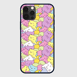 Чехол iPhone 12 Pro Max Cute pattern of seals