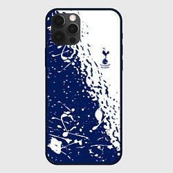 Чехол для iPhone 12 Pro Max Тоттенхэм Хотспур брызги, цвет: 3D-черный