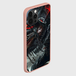 Чехол для iPhone 12 Pro Max Гатс в гневе, цвет: 3D-светло-розовый — фото 2
