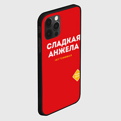 Чехол для iPhone 12 Pro Max СЛАДКАЯ АНЖЕЛА, цвет: 3D-черный — фото 2