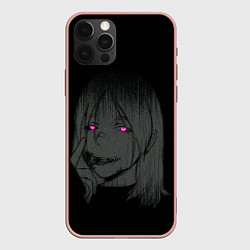 Чехол iPhone 12 Pro Max Девушка с неоновыми глазами