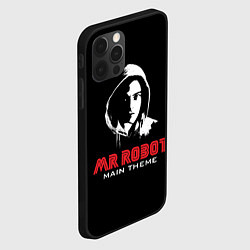 Чехол для iPhone 12 Pro Max MR ROBOT Хакер, цвет: 3D-черный — фото 2