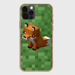 Чехол iPhone 12 Pro Max Лиса из Minecraft