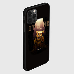 Чехол для iPhone 12 Pro Max Five Nights at Freddys - мишка Фредди, цвет: 3D-черный — фото 2