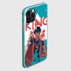 Чехол для iPhone 12 Pro Max Король Тобио, цвет: 3D-мятный — фото 2