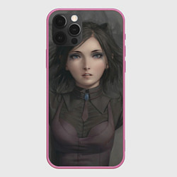 Чехол для iPhone 12 Pro Max Красотка Рил - эрго прокси, цвет: 3D-малиновый