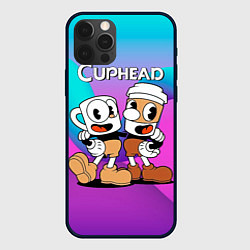 Чехол для iPhone 12 Pro Max Кружечки Cuphead, цвет: 3D-черный