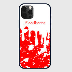 Чехол для iPhone 12 Pro Max BLOODBORNE брызги, цвет: 3D-черный