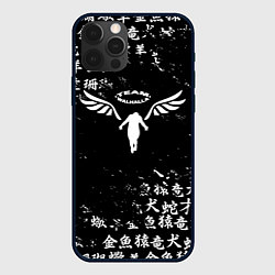 Чехол iPhone 12 Pro Max WALHALLA TEAM BLACK WHITE ЛОГО ТОКИЙСКИЕ МСТИТЕЛИ