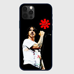 Чехол для iPhone 12 Pro Max Red Hot Chili Peppers RHCP, цвет: 3D-черный