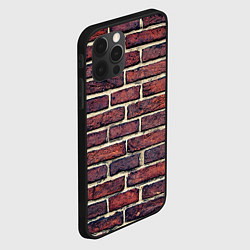 Чехол для iPhone 12 Pro Max Brick Wall, цвет: 3D-черный — фото 2