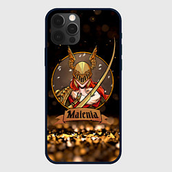 Чехол для iPhone 12 Pro Max Elden ring Malenia, цвет: 3D-черный