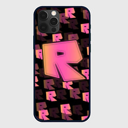 Чехол для iPhone 12 Pro Max ROBLOX ЛОГО, цвет: 3D-черный