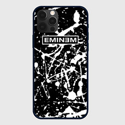 Чехол для iPhone 12 Pro Max Eminem Эминема, цвет: 3D-черный