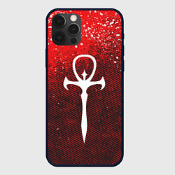 Чехол для iPhone 12 Pro Max The Masquerade Bloodhunt Emblem, цвет: 3D-черный