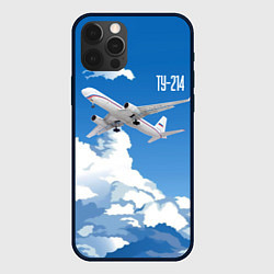 Чехол iPhone 12 Pro Max Самолет Ту-214