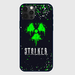 Чехол для iPhone 12 Pro Max Stalker сталкер брызги, цвет: 3D-черный