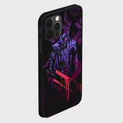 Чехол для iPhone 12 Pro Max BERSERK РУНА СОУЛУ спина, цвет: 3D-черный — фото 2