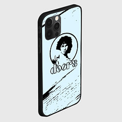 Чехол для iPhone 12 Pro Max The doors музыкант, цвет: 3D-черный — фото 2