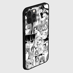 Чехол для iPhone 12 Pro Max Когда плачут цикады pattern, цвет: 3D-черный — фото 2