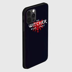 Чехол для iPhone 12 Pro Max THE WITCHER MONSTER SLAYER ВОЛК, цвет: 3D-черный — фото 2