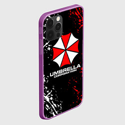 Чехол для iPhone 12 Pro Max Umbrella Corporation Resident Evil, цвет: 3D-сиреневый — фото 2