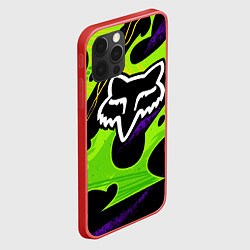 Чехол для iPhone 12 Pro Max FOX - MOTOCROSS, цвет: 3D-красный — фото 2