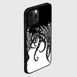 Чехол для iPhone 12 Pro Max В щупальцах осьминога, цвет: 3D-черный — фото 2