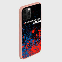 Чехол для iPhone 12 Pro Max БМВ Racing - Краска, цвет: 3D-светло-розовый — фото 2