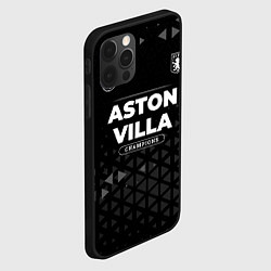 Чехол для iPhone 12 Pro Max Aston Villa Форма Champions, цвет: 3D-черный — фото 2