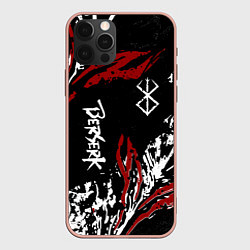 Чехол iPhone 12 Pro Max BERSERK BLACK MASK - БЕРСЕРК ЧЁРНАЯ МАСКА