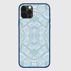 Чехол iPhone 12 Pro Max Абстрактный узор калейдоскоп, пастельные приглушен