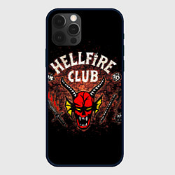 Чехол для iPhone 12 Pro Max Hellfire club, цвет: 3D-черный