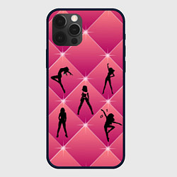 Чехол для iPhone 12 Pro Max Веселый Танцующий Счастливый, цвет: 3D-черный