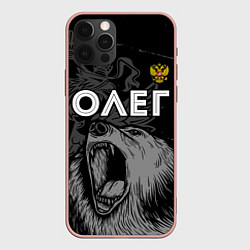 Чехол iPhone 12 Pro Max Олег Россия Медведь