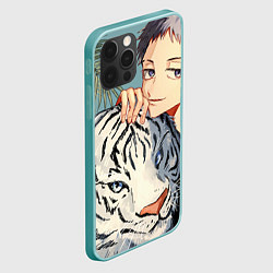 Чехол для iPhone 12 Pro Max Такаси Мицуя, цвет: 3D-мятный — фото 2