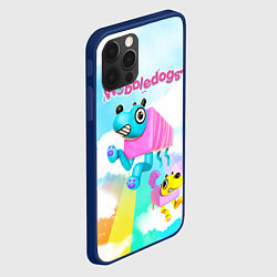 Чехол для iPhone 12 Pro Max Wobbledogs, цвет: 3D-тёмно-синий — фото 2