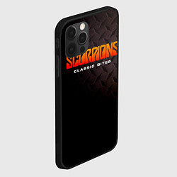 Чехол для iPhone 12 Pro Max Classic Bites - Scorpions, цвет: 3D-черный — фото 2
