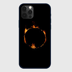 Чехол для iPhone 12 Pro Max Знак тьмы из Dark Souls, цвет: 3D-черный