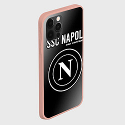 Чехол для iPhone 12 Pro Max SSC NAPOLI Pro Football, цвет: 3D-светло-розовый — фото 2