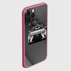 Чехол для iPhone 12 Pro Max Lexus auto, цвет: 3D-малиновый — фото 2