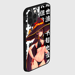 Чехол для iPhone 12 Pro Max Мегумин коносуба Богиня благословляет этот прекрас, цвет: 3D-черный — фото 2