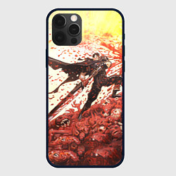 Чехол для iPhone 12 Pro Max BERSERK ГАТС РУНА спина, цвет: 3D-черный