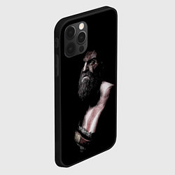 Чехол для iPhone 12 Pro Max Кратос Kratos, цвет: 3D-черный — фото 2