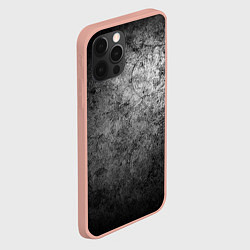 Чехол для iPhone 12 Pro Max Потертая текстура, цвет: 3D-светло-розовый — фото 2