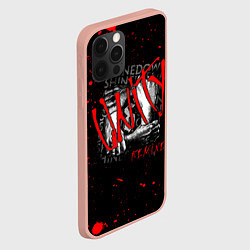 Чехол для iPhone 12 Pro Max Shinedown - Unity, цвет: 3D-светло-розовый — фото 2
