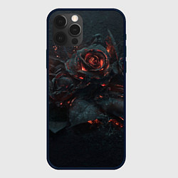 Чехол iPhone 12 Pro Max Тлеющий розы