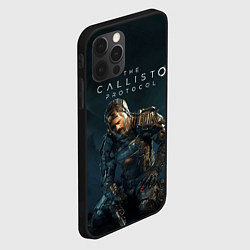 Чехол для iPhone 12 Pro Max Джейкоб Ли The Callisto Protocol, цвет: 3D-черный — фото 2