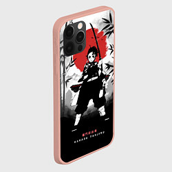 Чехол для iPhone 12 Pro Max КЛИНОК, РАССЕКАЮЩИЙ ДЕМОНОВ ТАНДЖИРО КАМАДО, цвет: 3D-светло-розовый — фото 2